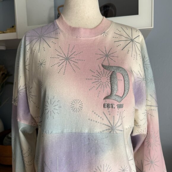 Disney Spirit Jersey XS Mickey & Friends 100 Years Fireworks Disneyland Resort - Picture 3 of 9